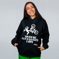MOLETOM PRETO - BIKE