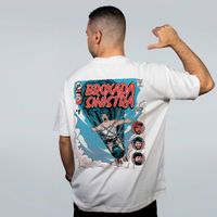 CAMISETA OVERSIZED OFF WHITE - FOGUETE