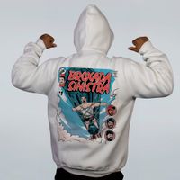 MOLETOM OFF WHITE - FOGUETE