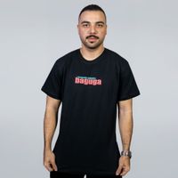CAMISETA PRETA - FOGUETE