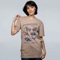CAMISETA CANELA - ANIMAIS BRASILEIROS GIGANTES