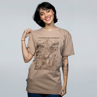 CAMISETA CANELA - SETE MARAVILHAS