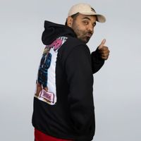 MOLETOM PRETO - BALOFO E METE