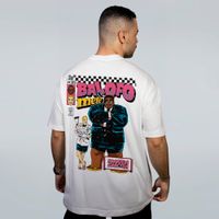 CAMISETA OVERSIZED OFF WHITE - BALOFO E METE