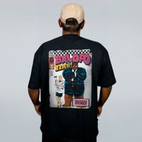 CAMISETA OVERSIZED PRETA - BALOFO E METE