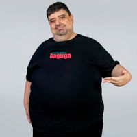 CAMISETA PRETA - BALOFO E METE