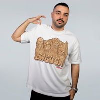 CAMISETA OVERSIZED OFF WHITE - BAGUGA