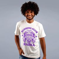 CAMISETA OFF WHITE - HABRA RUNNING CLUB