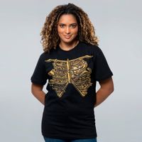 CAMISETA PRETA - ANATOMIA