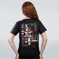 CAMISETA PRETA - HISTÓRIAS REPLAI