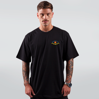 CAMISETA PRETA - OLHO REPLAI