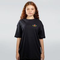 CAMISETA OVERSIZED PRETA - OLHO REPLAI