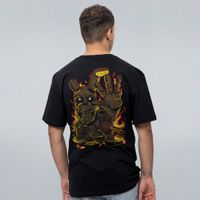 CAMISETA PRETA - BURACO INFERNAL