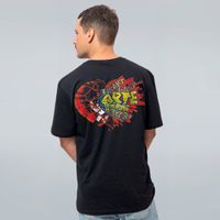 CAMISETA PRETA - EU AMO ARTE