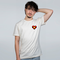 CAMISETA OFF WHITE - EU AMO ARTE