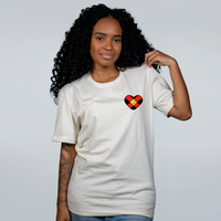 CAMISETA OFF WHITE - EU AMO ARTE