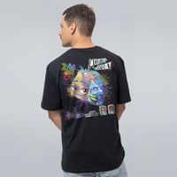 CAMISETA PRETA - APENAS UMA MÁSCARA