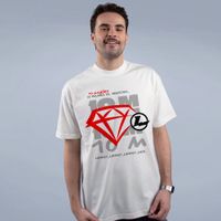 CAMISETA OVERSIZED OFF WHITE - OH MEN LUCR4ZY