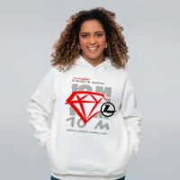 MOLETOM OFF WHITE - OH MEN LUCR4ZY
