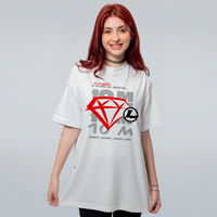 CAMISETA OVERSIZED OFF WHITE - OH MEN LUCR4ZY