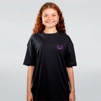 CAMISETA OVERSIZED PRETA - GHOST