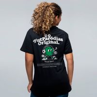 CAMISETA PRETA - FUTPARÓDIAS ORIGINAL