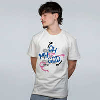 CAMISETA OFF WHITE - OH MY GOD