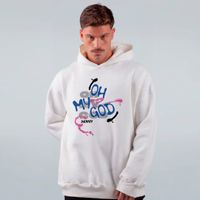 MOLETOM OFF WHITE - OH MY GOD