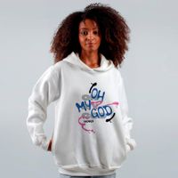 MOLETOM OFF WHITE - OH MY GOD