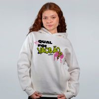 MOLETOM OFF WHITE - QUAL FOI VACILÃO?