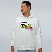 MOLETOM OFF WHITE - QUAL FOI VACILÃO?