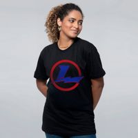 CAMISETA PRETA - LUCR4ZY LOGO