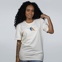 CAMISETA OFF WHITE - APENAS UMA MÁSCARA