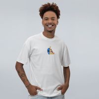 CAMISETA OVERSIZED OFF WHITE - APENAS UMA MÁSCARA
