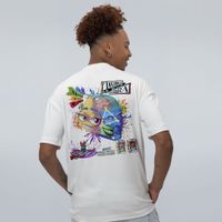 CAMISETA OVERSIZED OFF WHITE - APENAS UMA MÁSCARA