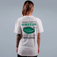 CAMISETA OFF WHITE - OS MULEKE É LISO