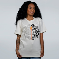 CAMISETA OFF WHITE - ALFINETE