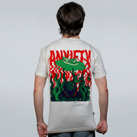 CAMISETA OFF WHITE - ANXIETY