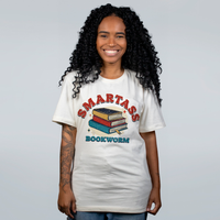 CAMISETA OFF WHITE - BOOKWORM