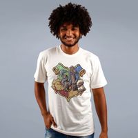CAMISETA OFF WHITE - ESCOLA DE MAGIA