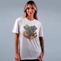 CAMISETA OFF WHITE - ESCOLA DE MAGIA