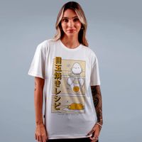 CAMISETA OFF WHITE - EGG RECIPE