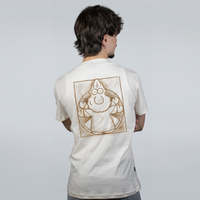 CAMISETA OFF WHITE - DEUS E LUCI VITRUVIANO