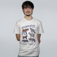 CAMISETA OFF WHITE - DOGUINHOS NATIVOS DO BRASIL