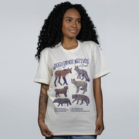 CAMISETA OFF WHITE - DOGUINHOS NATIVOS DO BRASIL