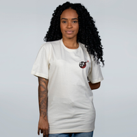 CAMISETA OFF WHITE - CALM LIKE A BOMB