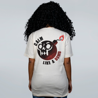 CAMISETA OFF WHITE - CALM LIKE A BOMB