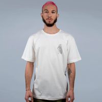 CAMISETA OFF WHITE - CAVEIRA ESTRELADA