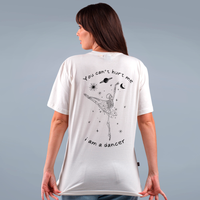 CAMISETA OFF WHITE - CAVEIRA ESTRELADA