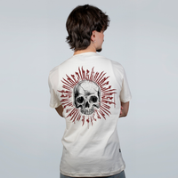 CAMISETA OFF WHITE - CAVEIRA SCOTT